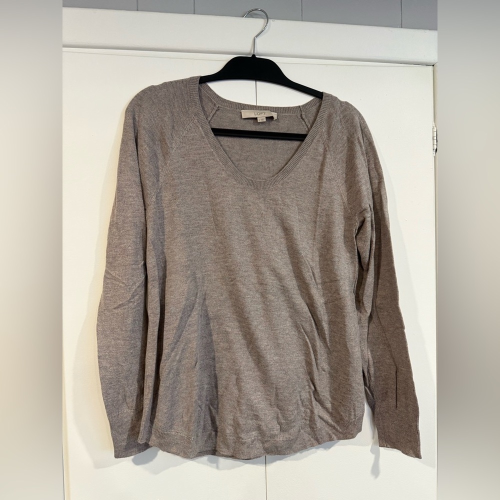 LOFT Shirttail Sweater